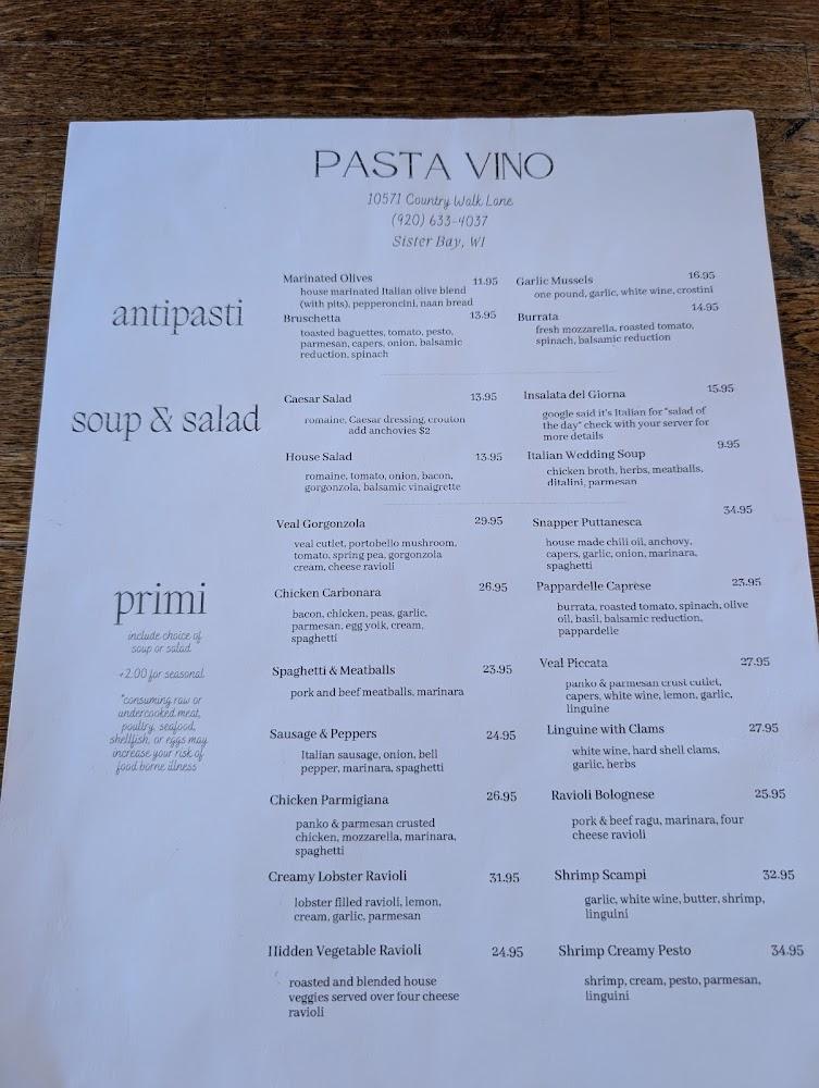 Pasta Vino Michaels Red, Napa